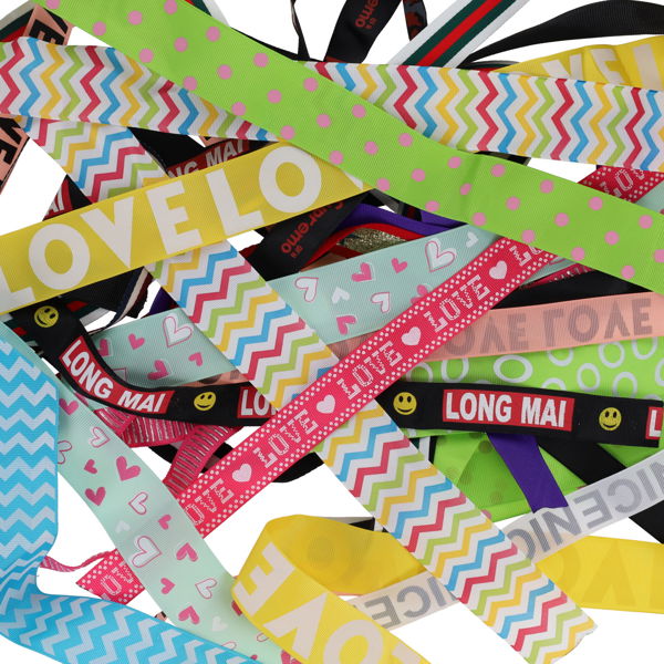 Assorted Ribbon Remnants Bag - 100g