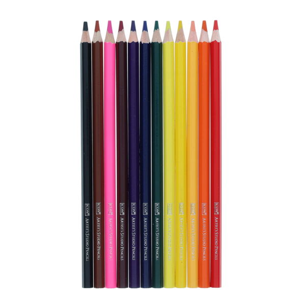 Icon Artists Studio Colouring Pencils Pack 12