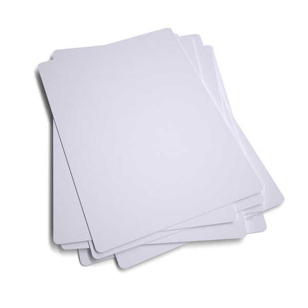 A4 Blank Budget Whiteboards Class Pack 10