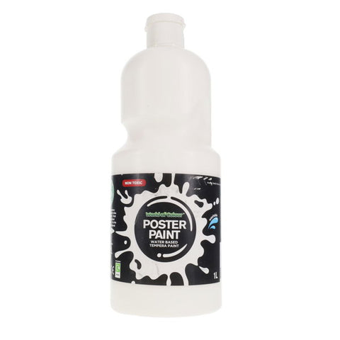 World of Colour Poster Paint 1 Litre - White