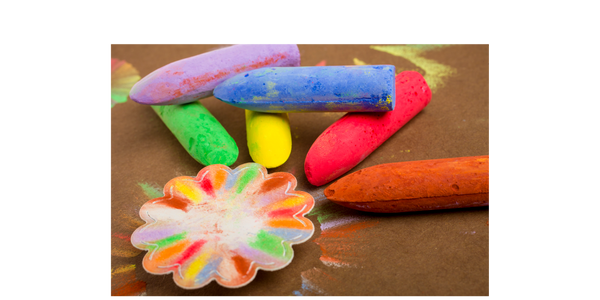 Scola Assorted Chunki Chalks Pack 8