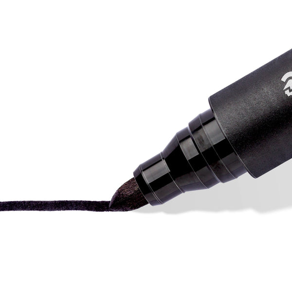 Staedtler Lumocolor Permanent Markers Bullet Tip Black Box 10