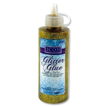 Icon Glitter Glue 120ml - Gold