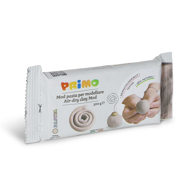 Primo Air Drying Clay - Pastel Grey 500g