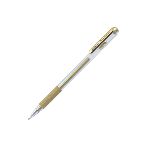 Pentel Hybrid Gel Grip Pen - Gold