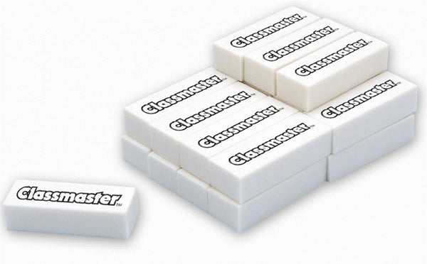 Classmaster Pencil Eraser White Box of 20