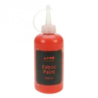 Fabric Paint 180ml - Brilliant Red