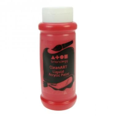 Clean Art Acrylic Crimson 500ml