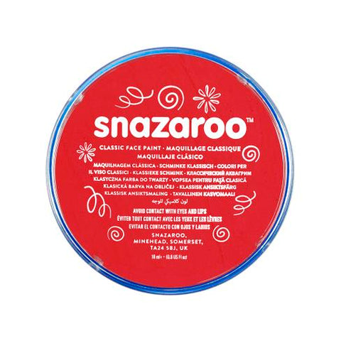 Snazaroo - Classic 18ml - Bright Red