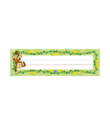 Desk Top Name Plates - Monkey Pack of 36