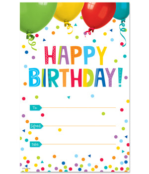 Happy Birthday! Awards - Pack of 30