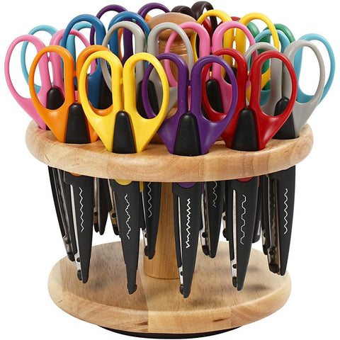 Scissors and Rack Set of 20 Different Patterns
