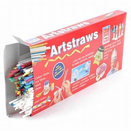 Artstraws Starter Pack Assorted Colours & White - Long 4mm & 6mm (Diameter)