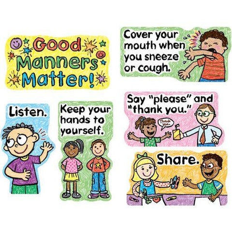 Good Manners Matter Bulletin Board Set