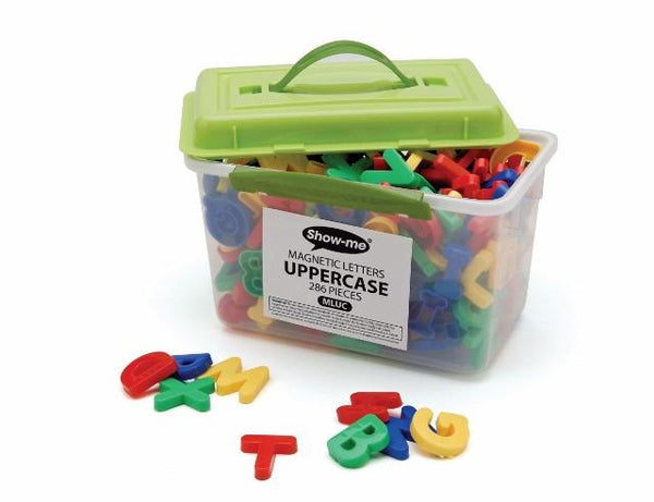 Show-me Magnetic Letters - Uppercase Tub of 286 Pieces