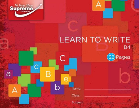 Supreme B4 Learn To Write Copy Book 32 Page