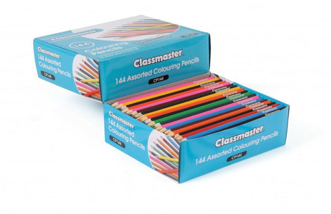 Classmaster Class Pack Colouring Pencils 144 Pack