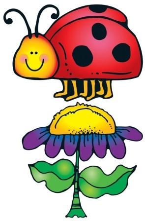 Lady Bug Bulletin Board Set-64 Pieces