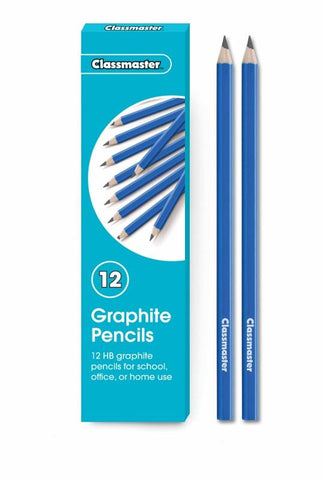 Classmaster Classroom Graphite HB Pencils (Pack of 12)