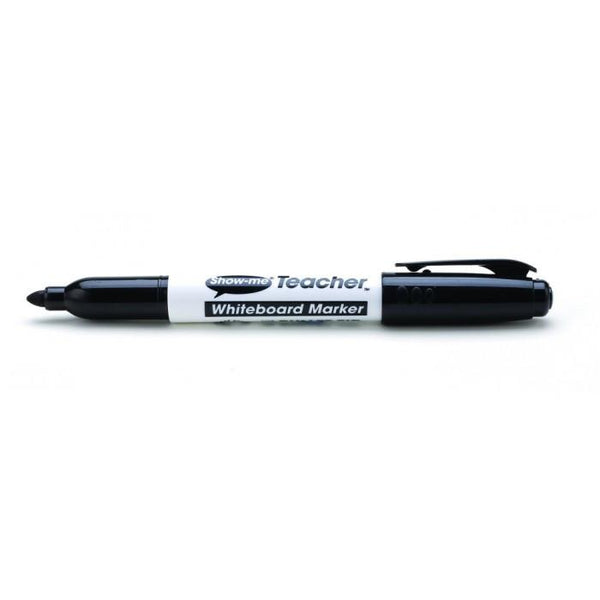 Show-me Teacher Whiteboard Markers Box 50 Black