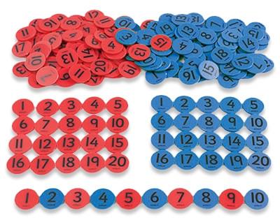 1 - 20 Counters Pack 200