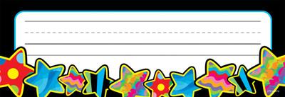 Desk Top Name Plates - Poppin' Stars Pack of 36