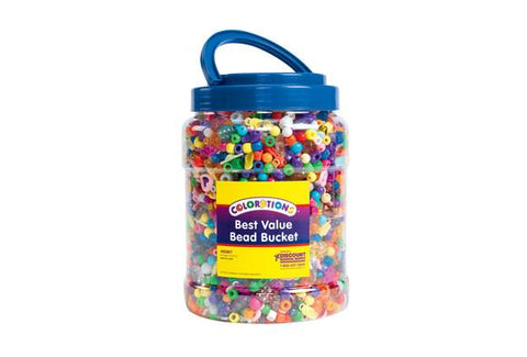 Best Value Bead Bucket - 6000 Pieces