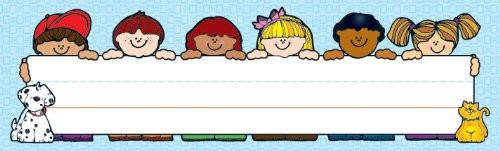 Desk Top Name Plates - Kids Pack of 36