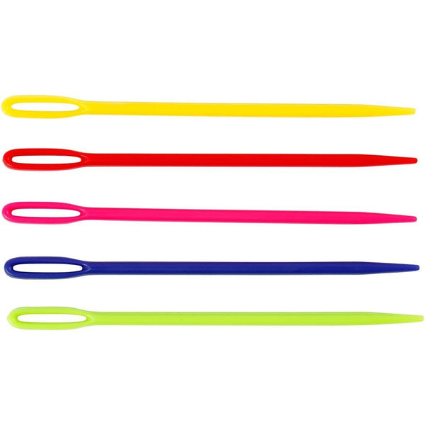 Yarn Needles Assorted Colours Pack of 50 - Length 7cm
