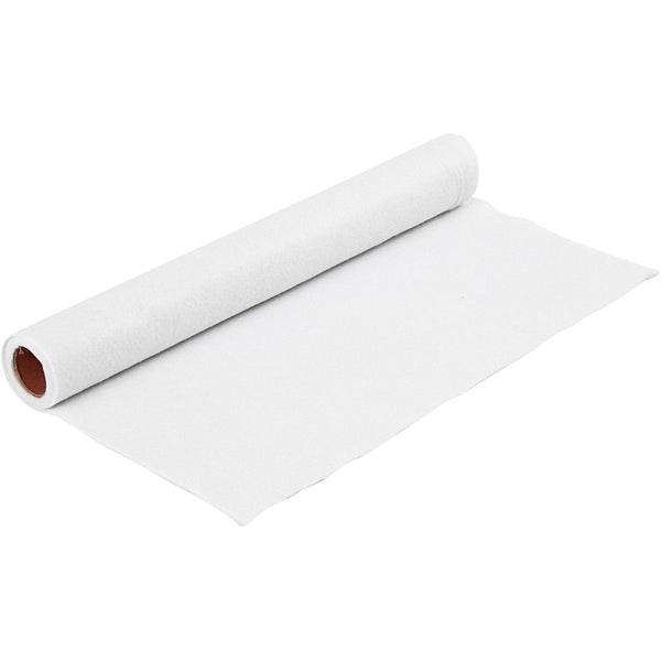 Craft Felt Roll - White 1 Metre 180-200 g/m2