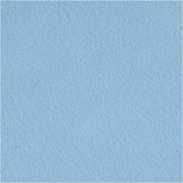 Craft Felt Roll - Light Blue 1 Metre 180-200 g/m2