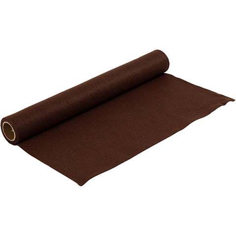 Craft Felt Roll - Brown 1 Metre 180-200 g/m2