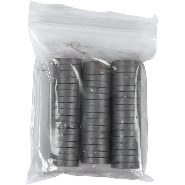 Magnets Bulk Pack - Diameter 14.5mm, thickness 3mm - 50 Pieces