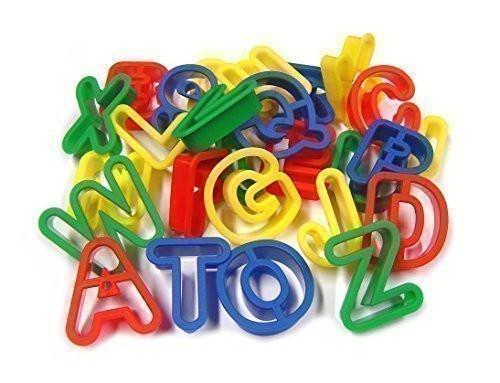 Alphabet Dough Cutters A-Z Upper Case - Set of 26