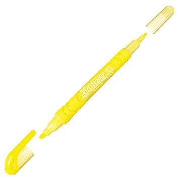 Pentel E-Line 2 in 1 Twin Tip Highlighter