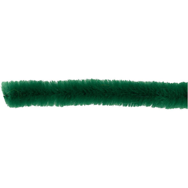 Pipe Cleaners - Dark Green - 30cm Pack of 50