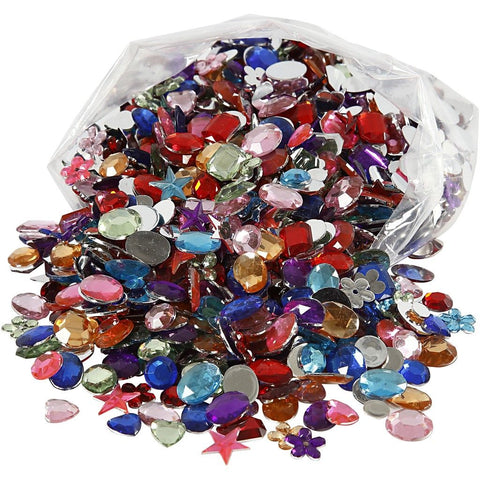 Rhinestones Size 10-15 mm 1600 Mixed Pack