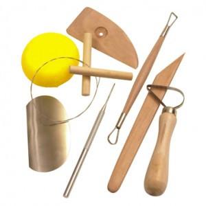 Pottery Tool Kit - 8 Pieces