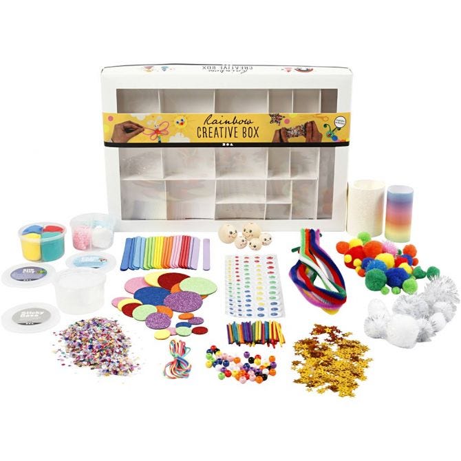Creative Box Set Rainbow Creative Box Set – SchoolQuip.ie