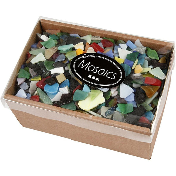 Mosaic Pieces - Assorted Colours - 2kg