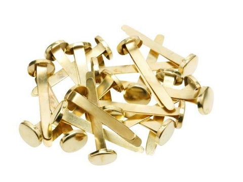 Paper Fasteners 25mm - Tub of 200 Approx.