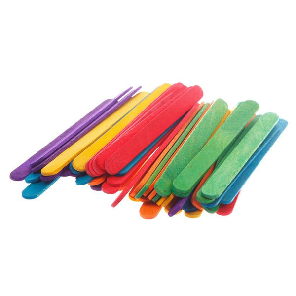 Lollipop Sticks Coloured - 1000 Pack