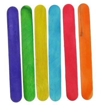 Lollipop Sticks Coloured - 1000 Pack
