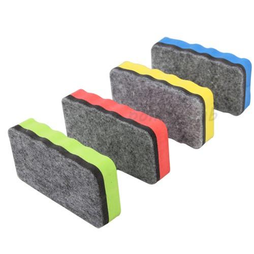 Magnetic Whiteboard Erasers - Assorted 4 Pack