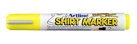 Artline T-Shirt Marker Fluorescent Yellow
