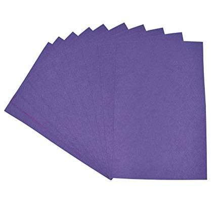 Icon Craft A4 Felt Sheets - Purple 10 Pack