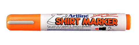 Artline T-Shirt Marker Fluorescent Orange