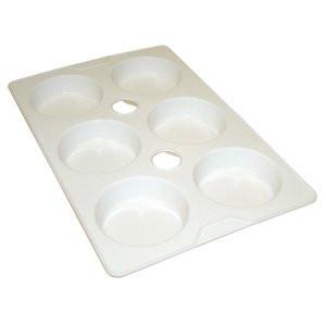 6 Well Economy Plastic Paint Palette