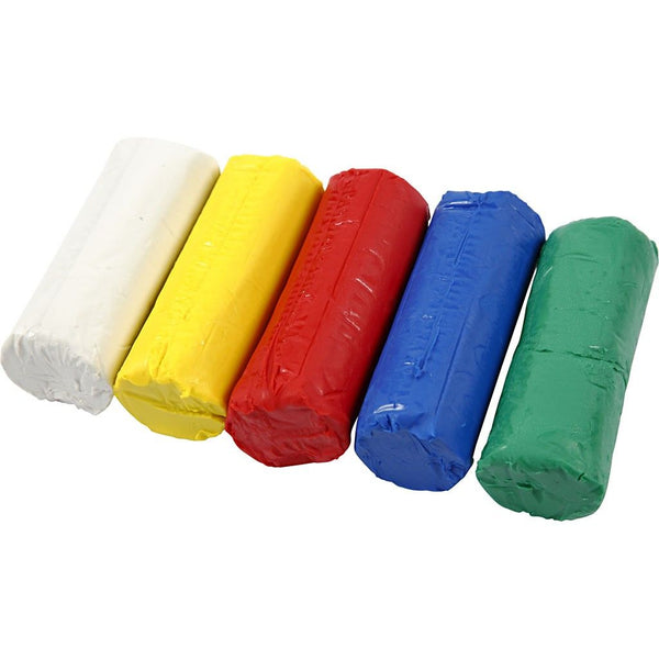 Soft Modelling Clay Assorted Colours 400g