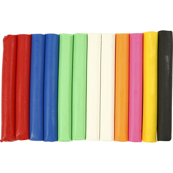 Soft Clay - Modelling Dough - Assorted Colours - 200g